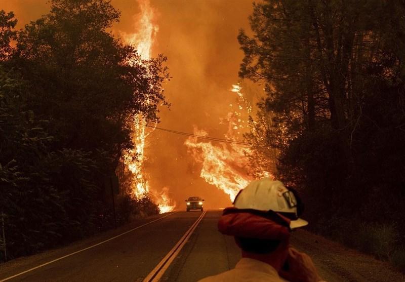 آتش سوزی در کالیفرنیا؛ به هزاران تن از سکنه دستور تخلیه داده شد