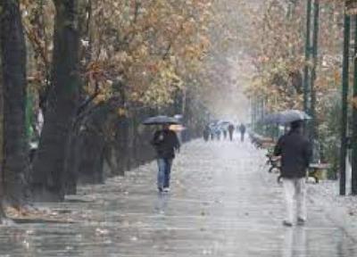 بارش باران در نقاط مختلف کشور ، وزش باد شدید در 9 استان