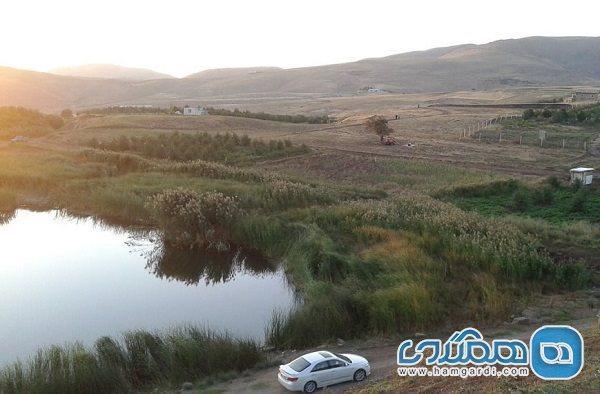 دریاچه دریابک یکی از جاذبه های گردشگری استان قزوین به شمار می رود