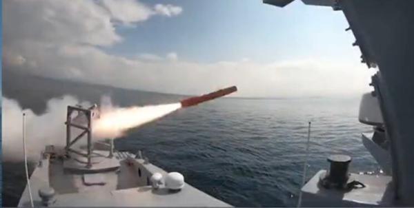 تصاویر شلیک موشک کروز از قایق بدون سرنشین ارتش ترکیه ، اولین قایق بدون شرنشین جهان با توانایی شلیک موشک کروز